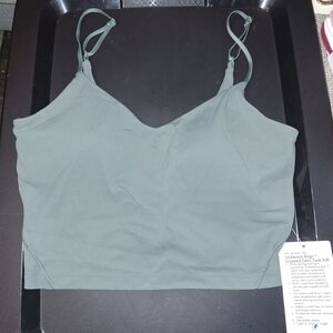 Lululemon Align CROPPED Cami Tank Cup Size A/B SIZE 10